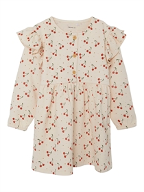 NAME IT Kirsebær Kjole Dolly Creme De Peche 